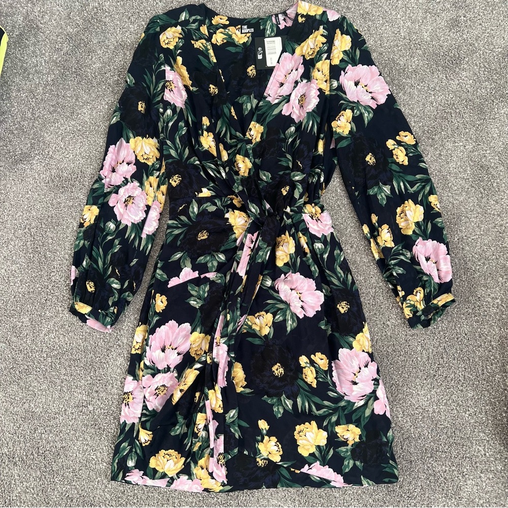 The Kooples garden of Eden mini dress NWT